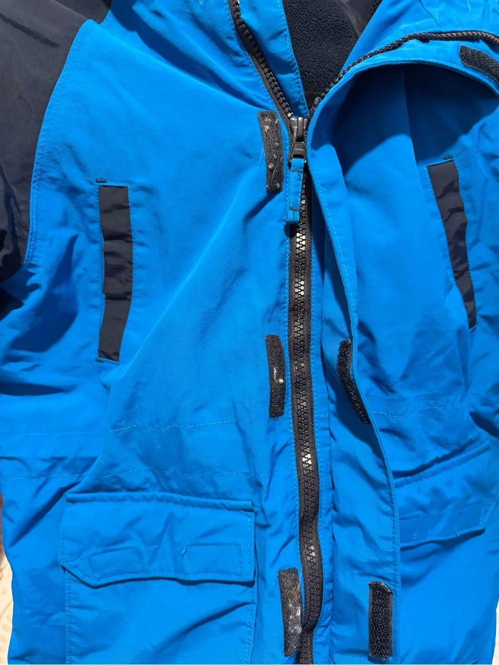 Lands’ End Boys Blue 7 / Large Blue Winter Coat - Picture 2 of 10